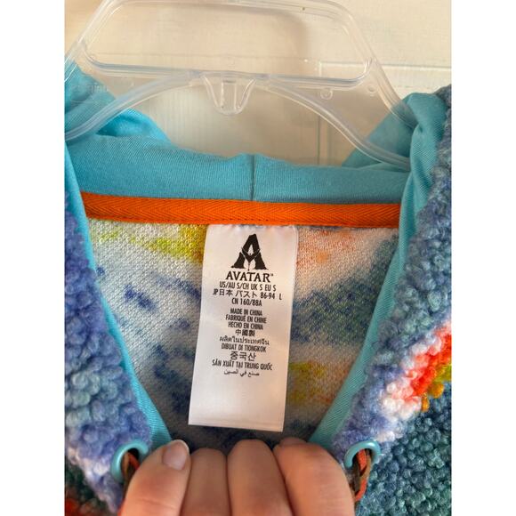 Disney Parks Fleece Hoodie Avatar Pandora Animal Kingdom Way Of Water Adult S - Picture 5 of 6